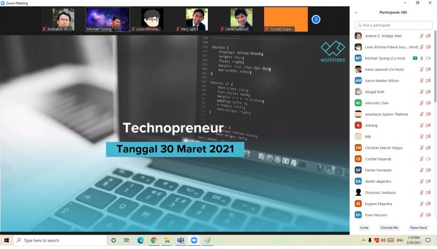 Webinar Technopreneurship