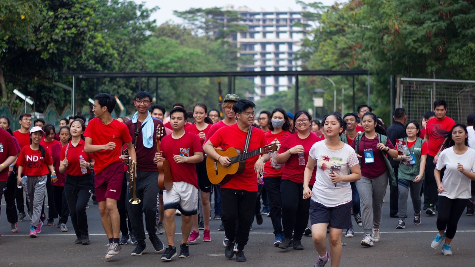 Keseruan Mahasiswa Baru di ?Founders? 5K Fun Run?UPH Festival 2019