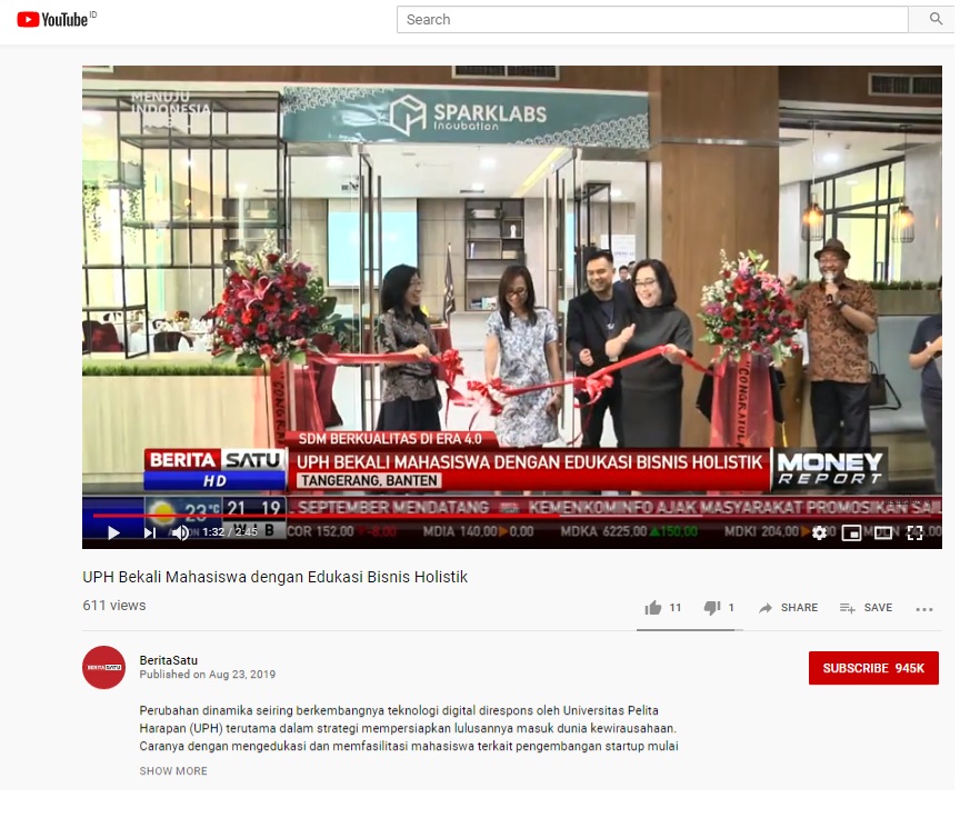 UPH Bekali Mahasiswa dengan Edukasi Bisnis Holistik