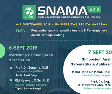 SNAMA (Simposium Nasional Analisis Matematika dan Aplikasinya)