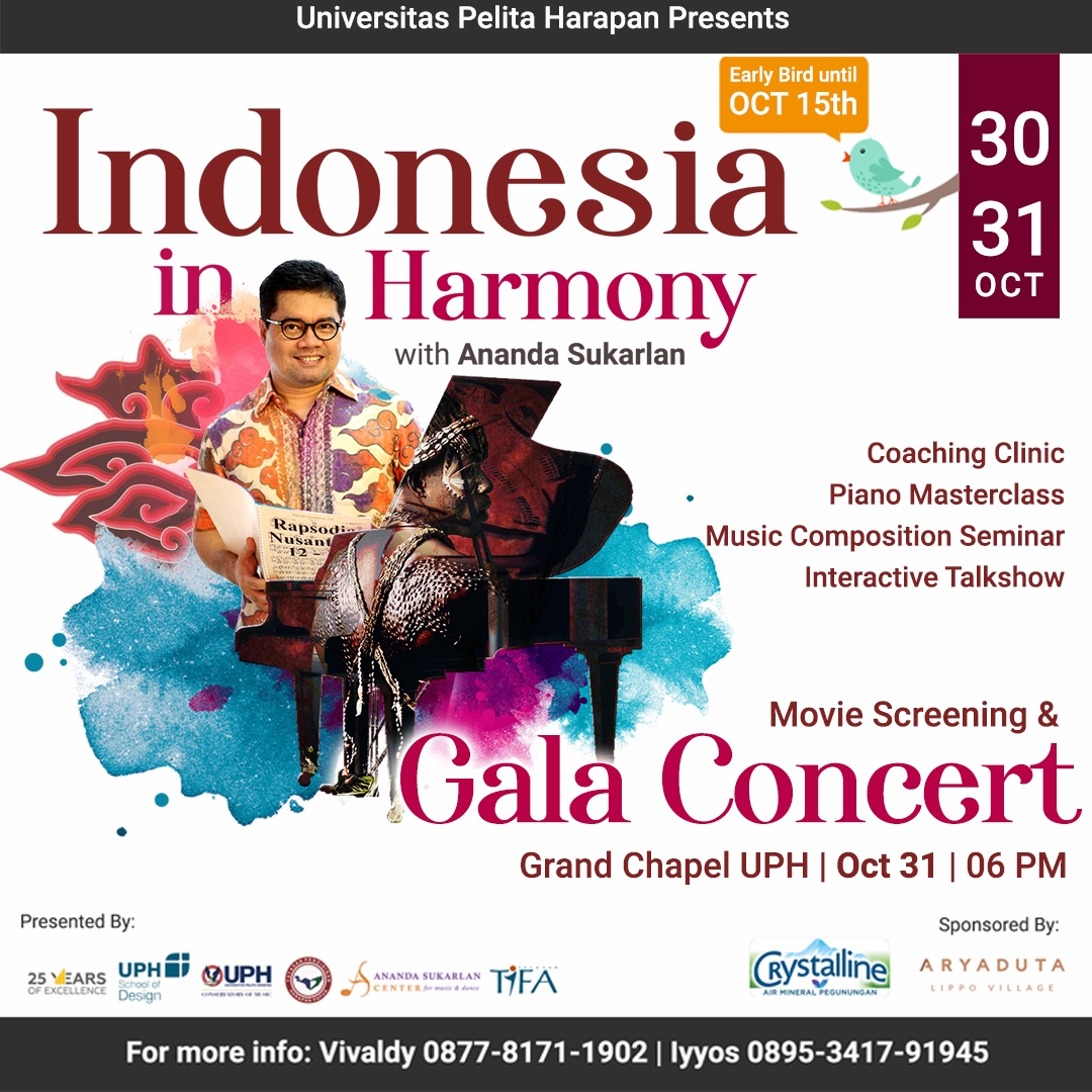 Indonesia in Harmony with Ananda Sukarlan