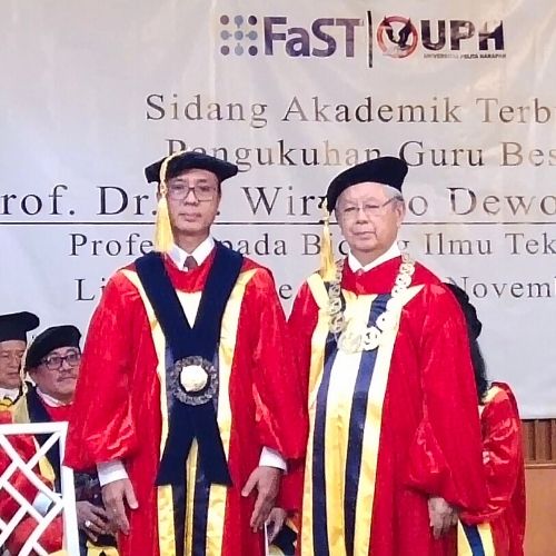 UPH Kukuhkan Prof. Wiryanto Dewobroto Jadi Guru Besar Teknik Sipil