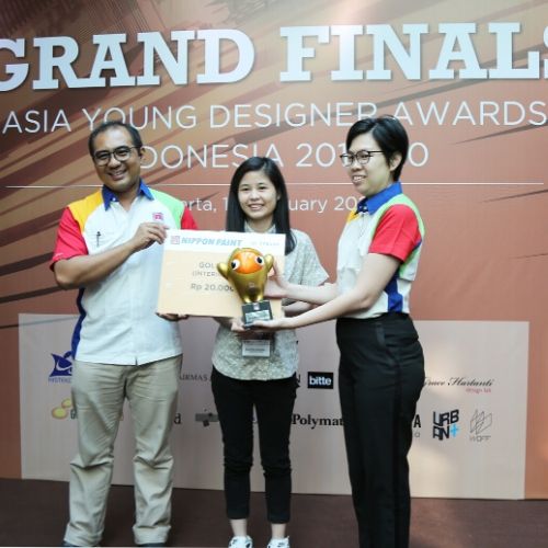Mahasiswa Desain Interior UPH Raih Gold Winner Asia Young Designer Award 2020