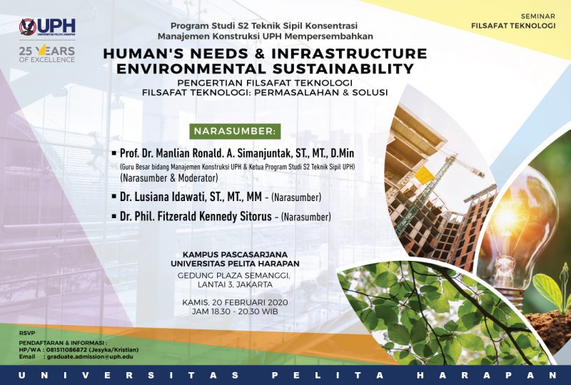 Human’s Need & Infrastructure Environmental Sustainability