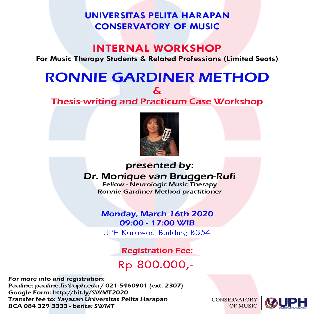 Ronnie Gardiner Method & Thesis-writing and Practicum Case Workshop