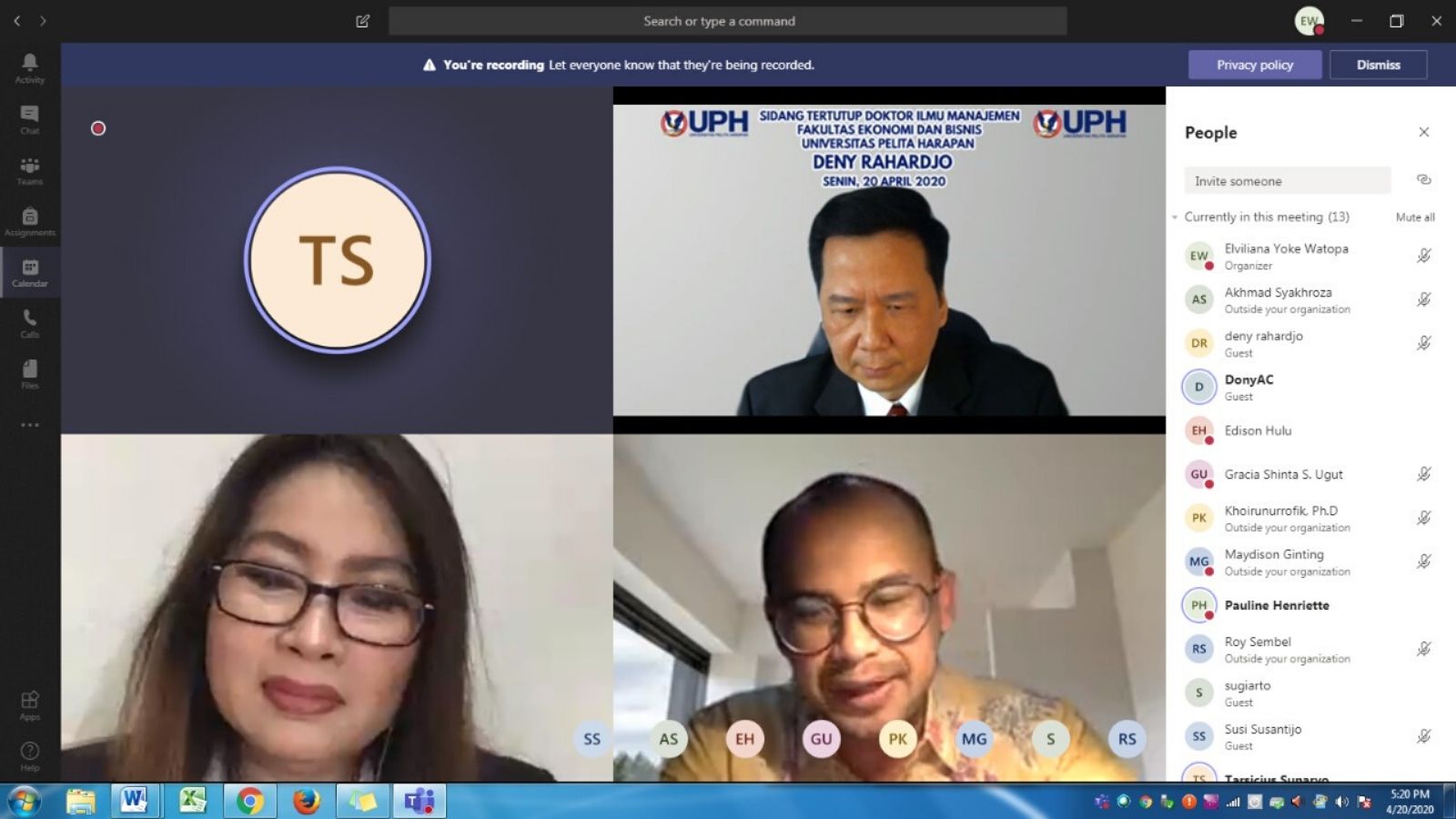 Program Doctoral of Research in Management UPH: Pilihan Para Senior Eksekutif Perusahaan Terkemuka