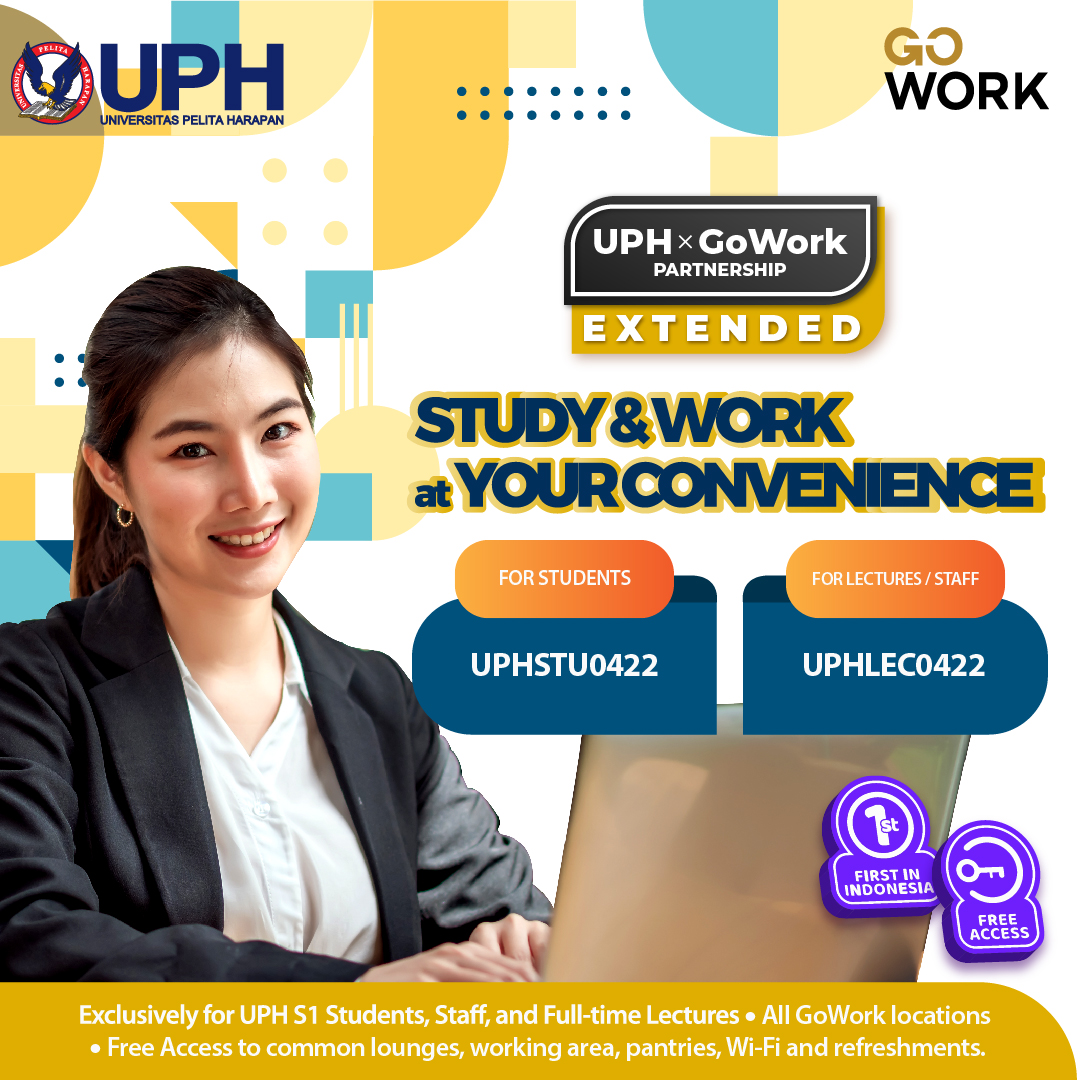 UPH x GoWork to Provide More Student Learning Spaces