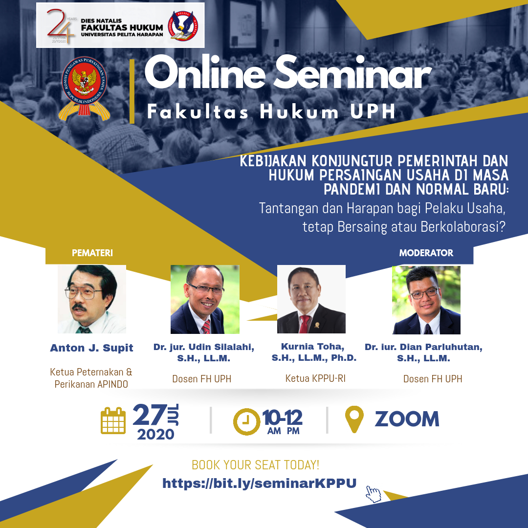 Online Seminar Fakultas Hukum