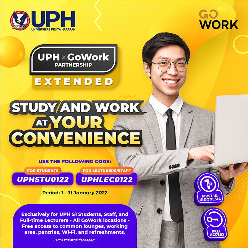 UPH x GoWork Akan Menyediakan Lebih Banyak Ruang Belajar Mahasiswa