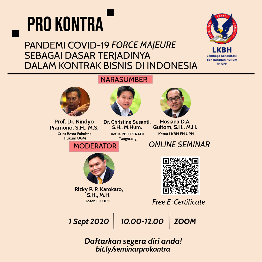 Webinar Pro-Kontra Pandemi Covid-19