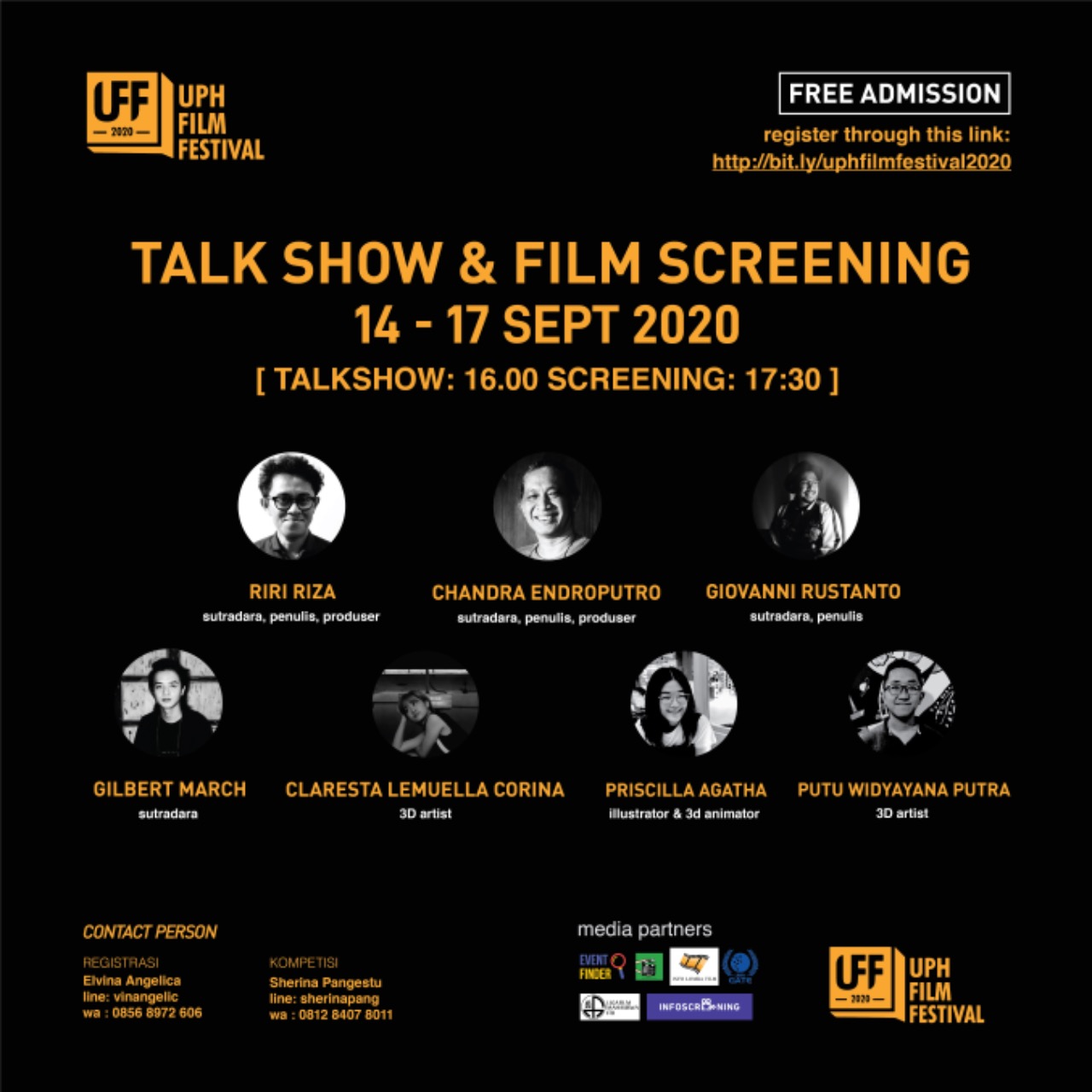UPH Film Festival 2020: Talk Show & Film Screening