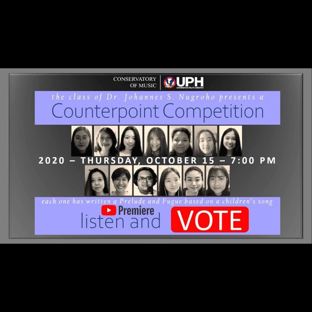 Counterpoint Competition (UPH Conservatory of Music Event)
