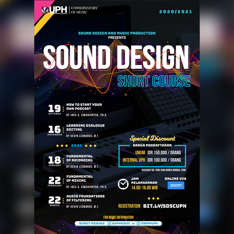 Sound Design Short Course Series