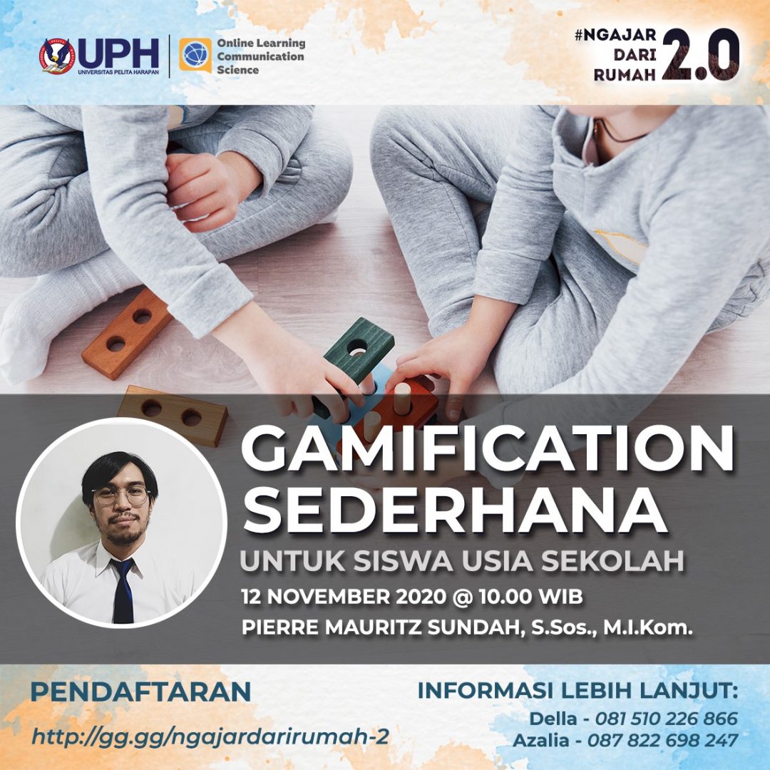 Webinar: Gamification Sederhana Untuk Siswa Usia Sekolah