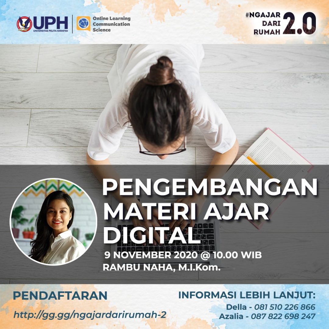 Webinar: Pengembangan Materi Ajar Digital