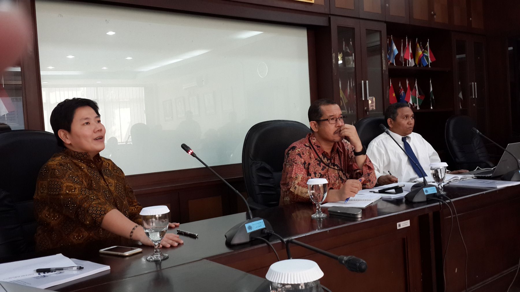 UPH International Relations & UPH CITI Delivered Interim Report to Ministry of Foreign Affairs
