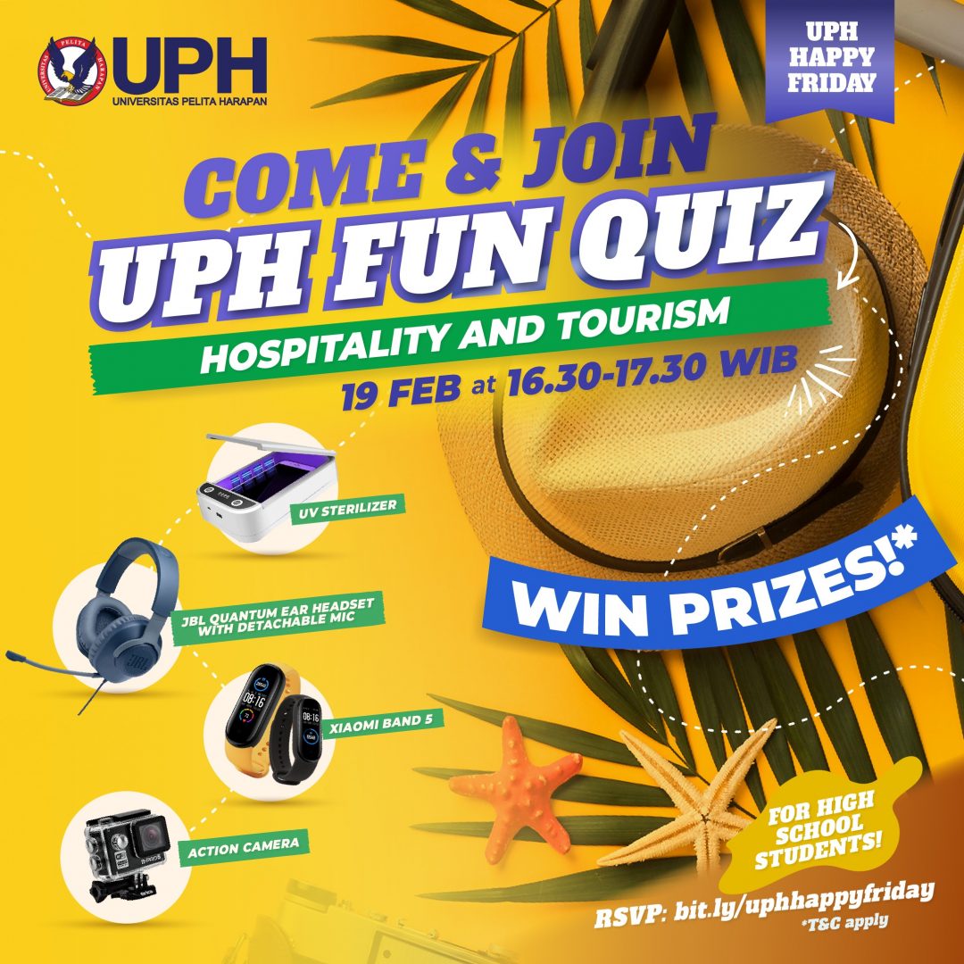 UPH Fun Quiz: Hospitality and Tourism