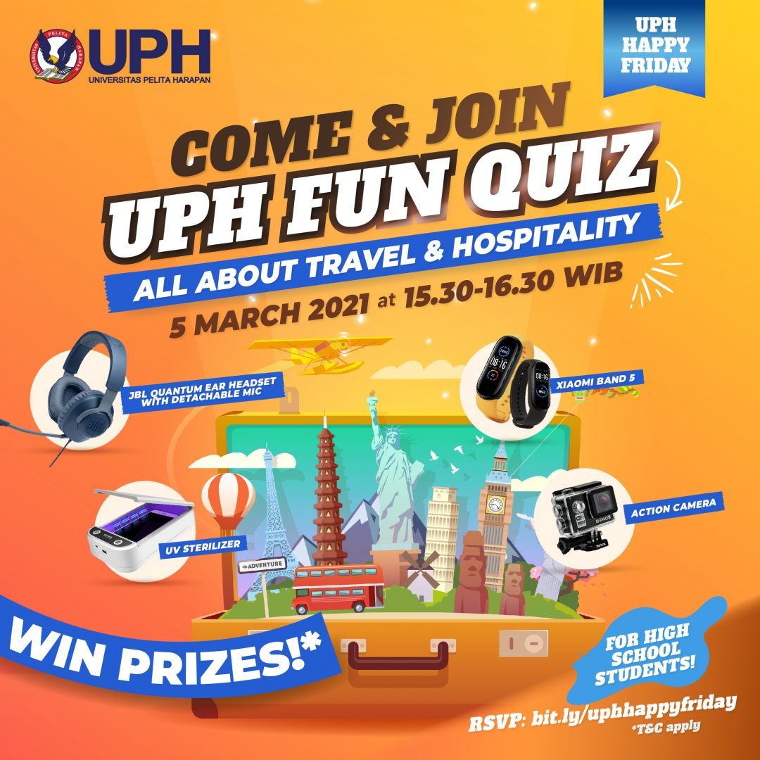 UPH Fun Quiz: All About Travel & Hospitality