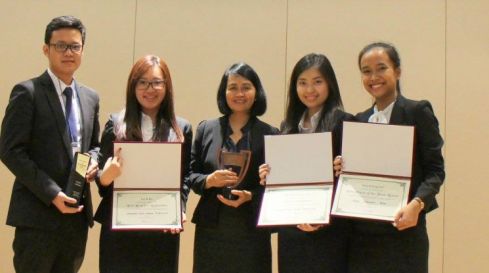 UPH Won 1st Place in Asia-Pacific Regional Round of the Foreign Direct Investment (FDI) Moot in Korea