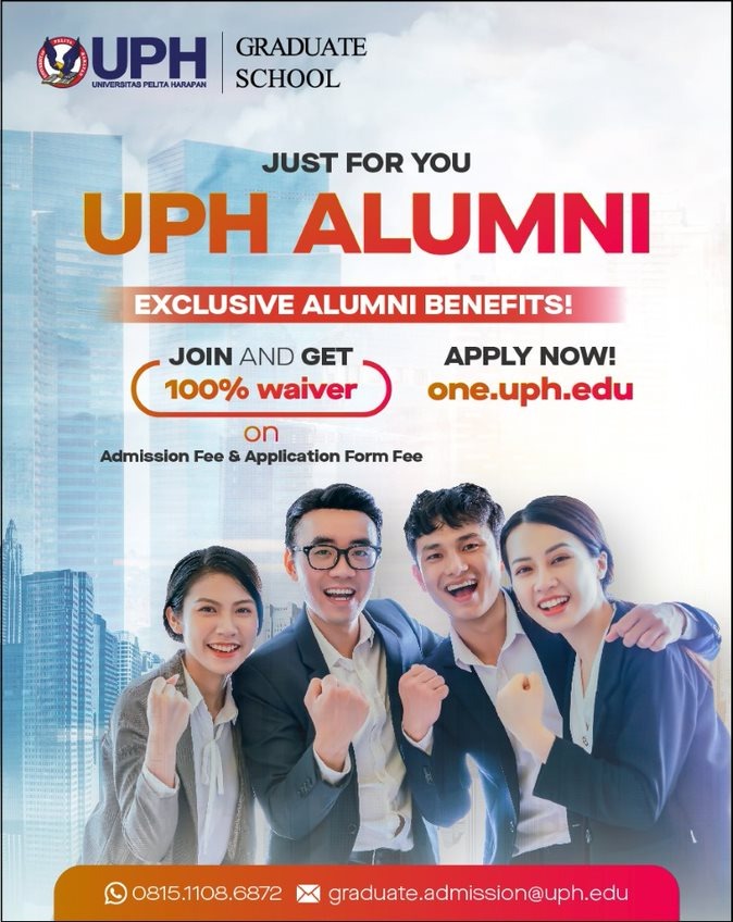 Kuliah S2 Murah! Jangan lewatkan Promo Spesial UPH Graduate Program