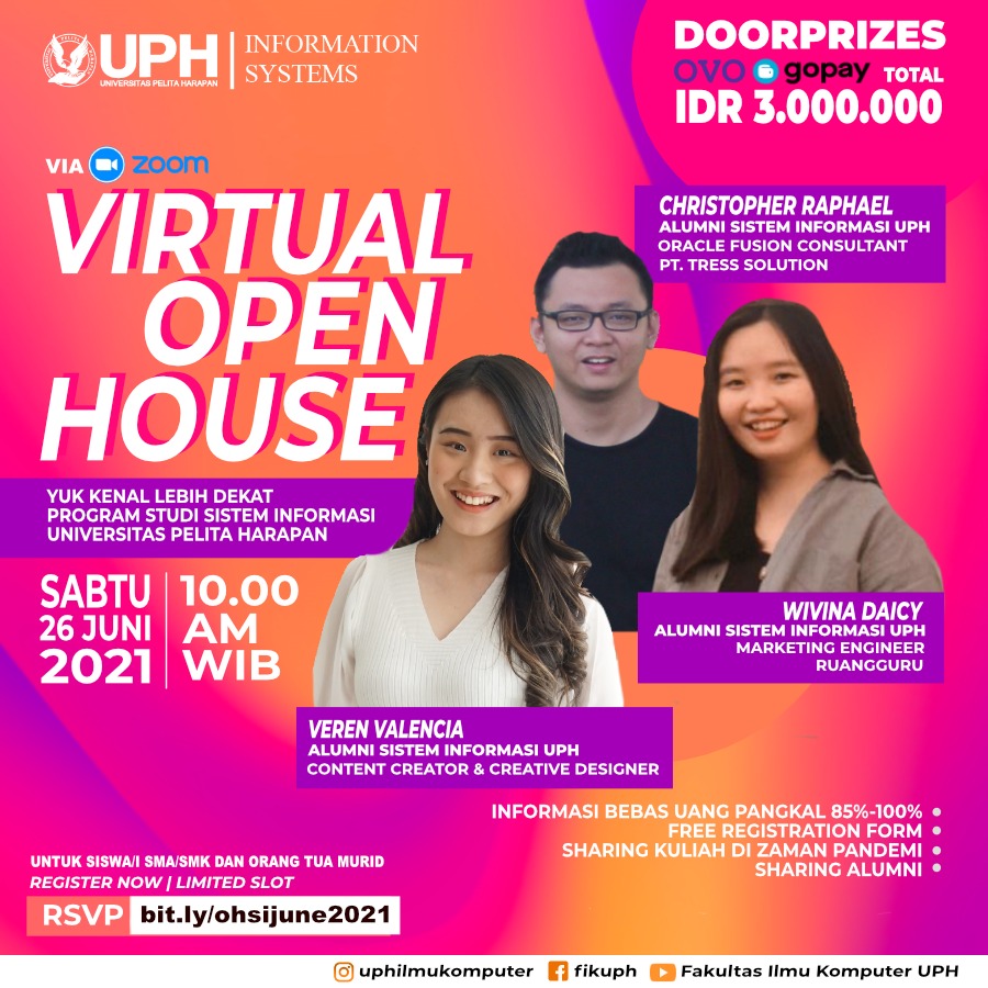 Virtual Open House Program Studi Sistem Informasi