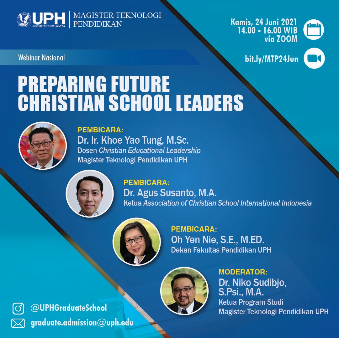 Preparing Future Christian School Leaders
