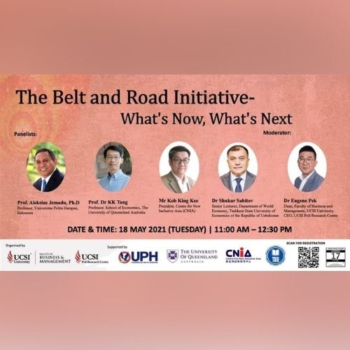 Pandangan Guru Besar Hubungan Internasional UPH dalam Konferensi Internasional ‘The Belt and Road Initiative: What’s Now, What’s Next’ UCSI Malaysia