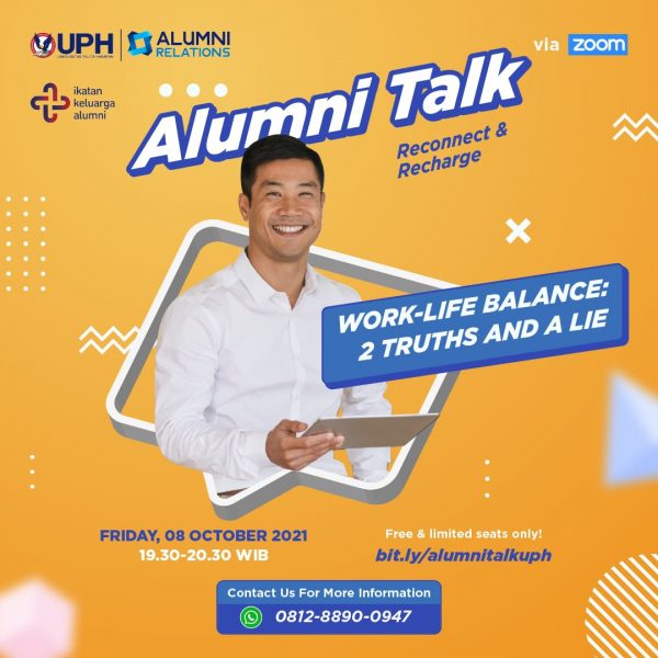 Alumni Talk: Reconnect & Recharge