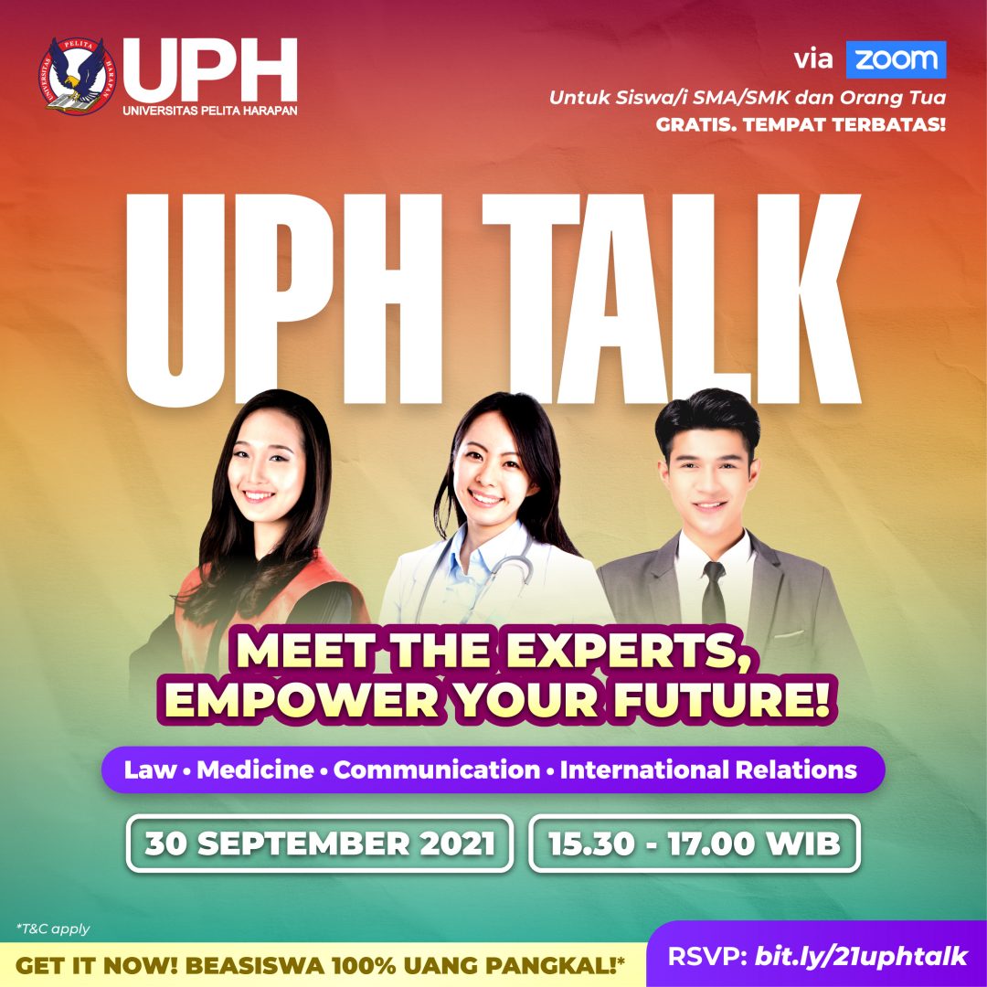 UPH Talk with Law, Medicine, Communication, & International Relations Departments
