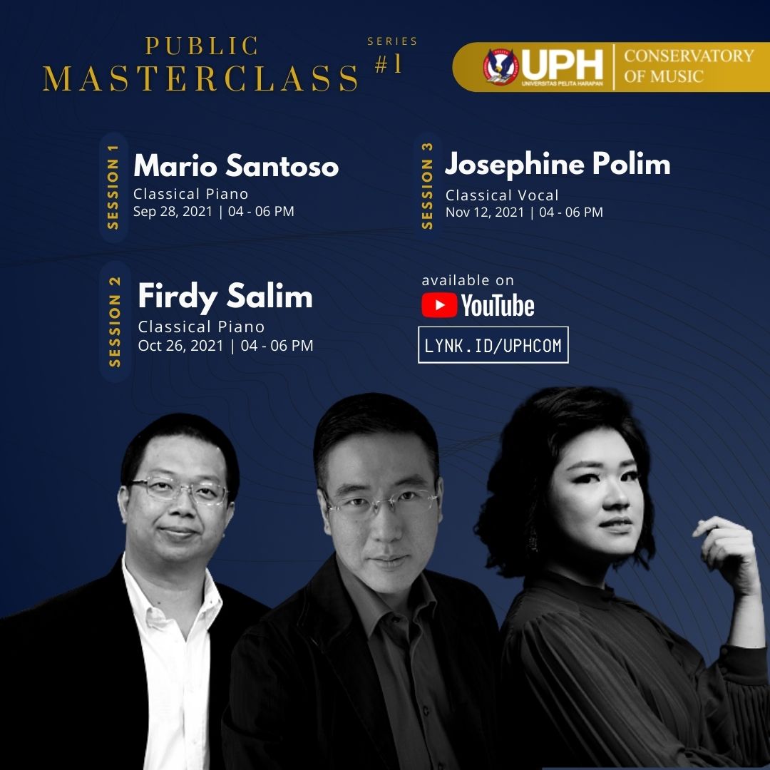 UPH Conservatory of Music Public Masterclass Series