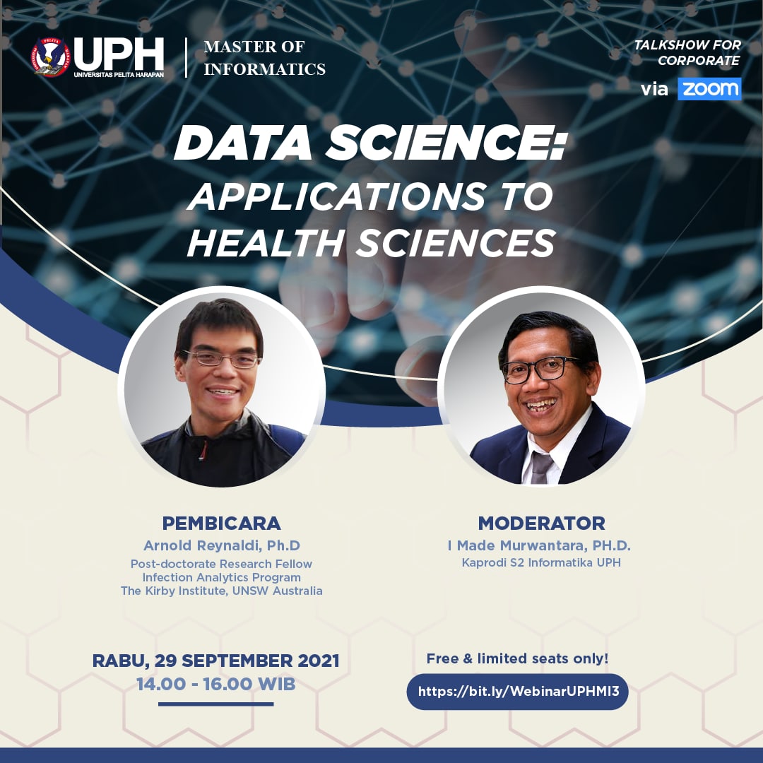 Data Science: Applications to Health Sciences