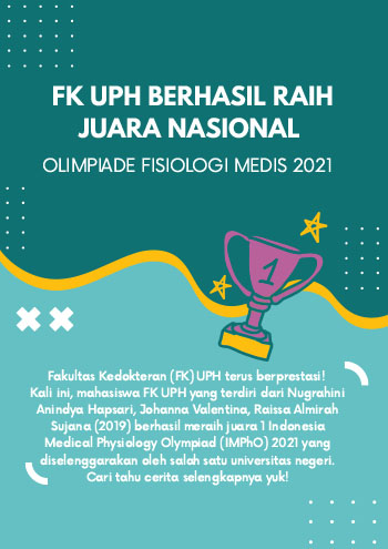 FK UPH Berhasil Juara Nasional Olimpiade Fisiologi Medis 2021
