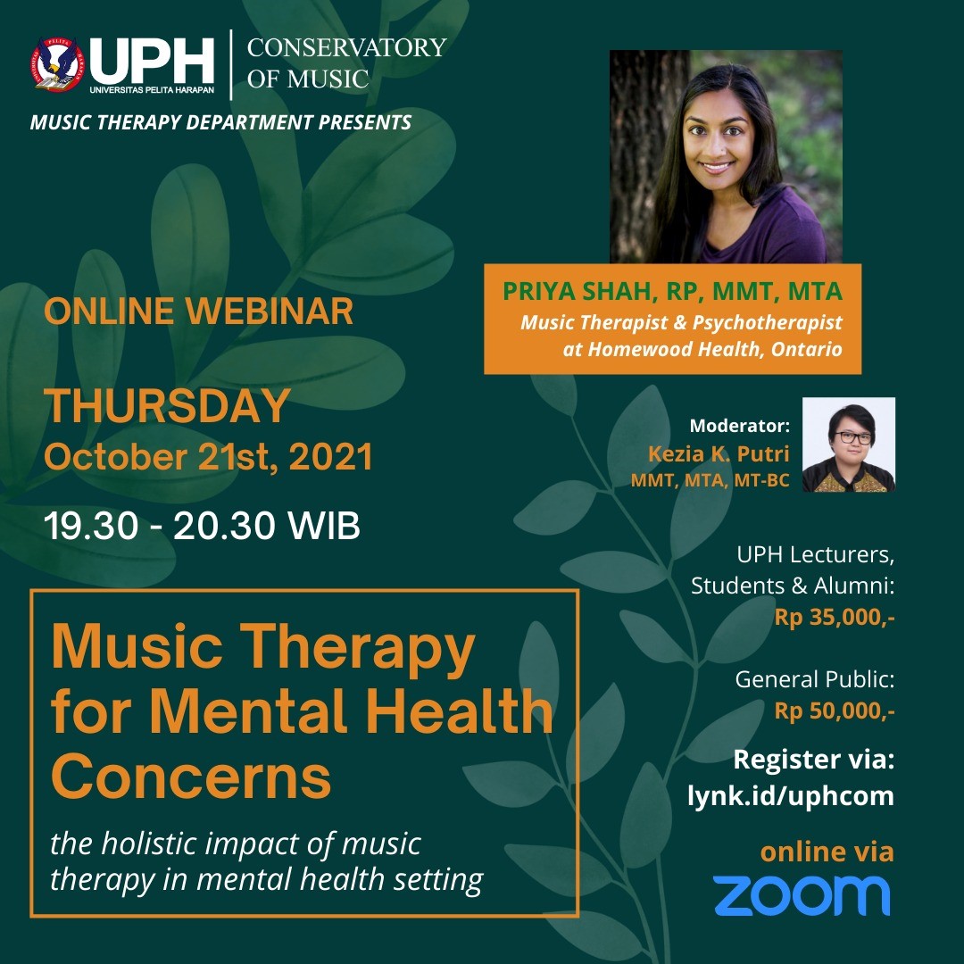Music Therapy for Mental Health Concerns