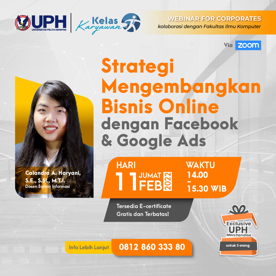 Strategi Mengembangkan Bisnis Online dengan Facebook & Google Ads
