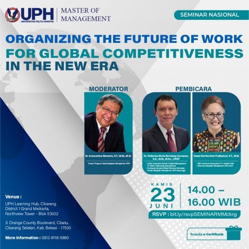 Organizing the Future of Work for Global Competitiveness in the New Era