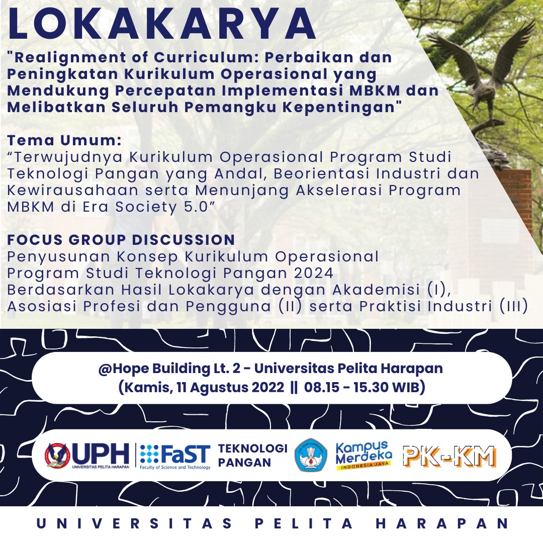 Lokakarya 4 Teknologi Pangan UPH