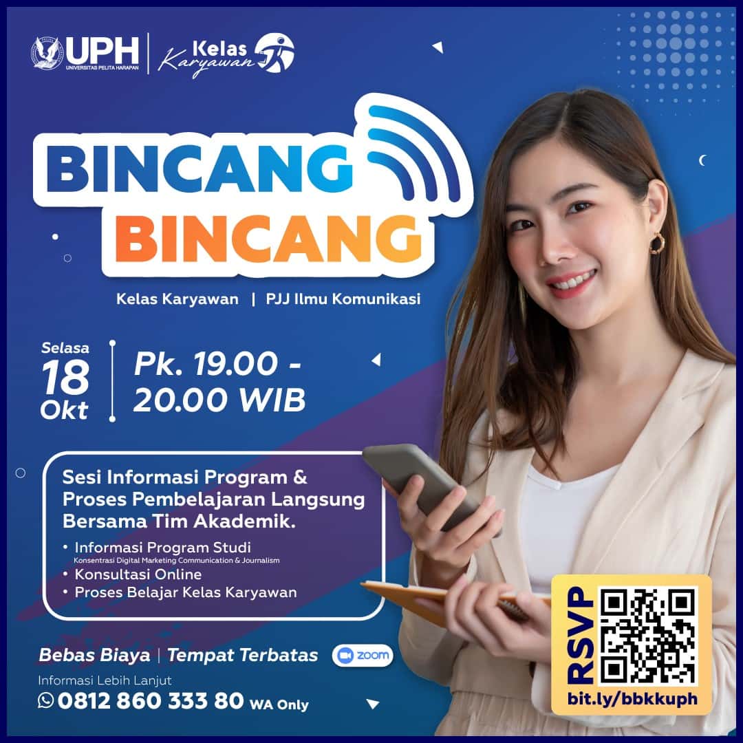 Bincang-bincang Kelas Karyawan: PJJ Ilmu Komunikasi