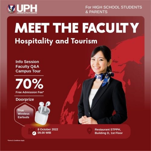 Meet the Faculty: Perhotelan dan Pariwisata