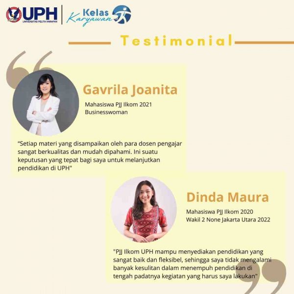 Mudahnya Bekerja sambil Berkuliah dengan Program PJJ Ilkom UPH yang Berkualitas