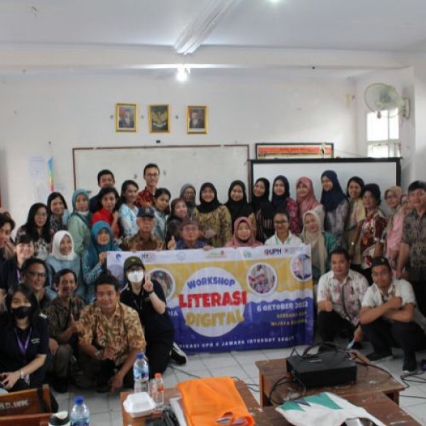 Tingkatkan Kualitas Pendidikan di Indonesia, PJJ Ilkom UPH Beri Pelatihan Literasi Digital Bagi Guru