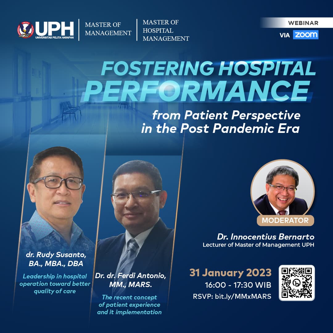 Fostering Hospital Performance from Patient Perspective in the Post Pandemic Era