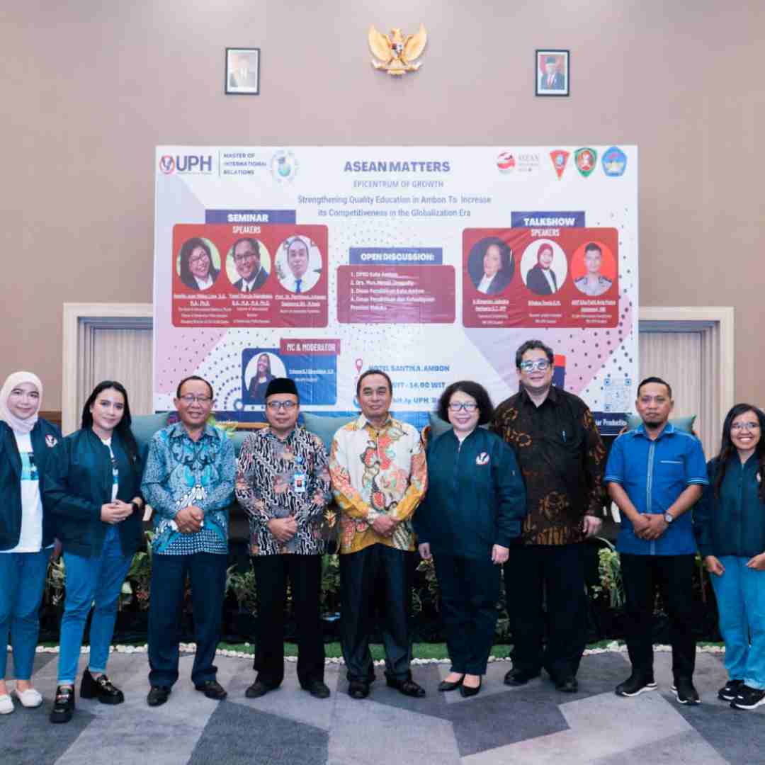 Magister Hubungan Internasional UPH Gelar Seminar dan Talkshow di Ambon, Tekankan Pentingnya Pendidikan dan Kompetensi Global