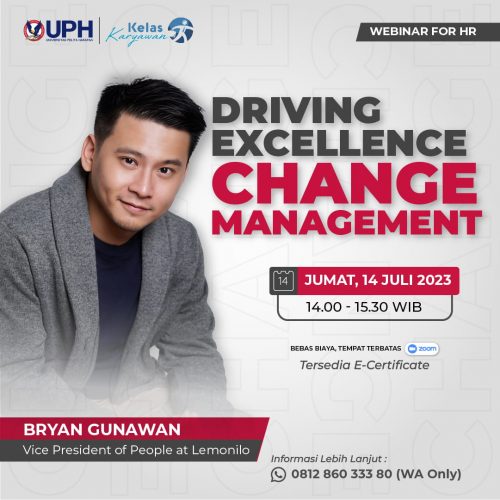 Driving Excellence – Change Management