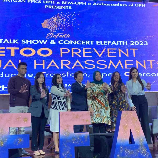 ELEFAITH 2023: Wujud Komitmen UPH Mencegah dan Menangani Kekerasan Seksual di Kampus Melalui Acara Charity Talk Show & Concert