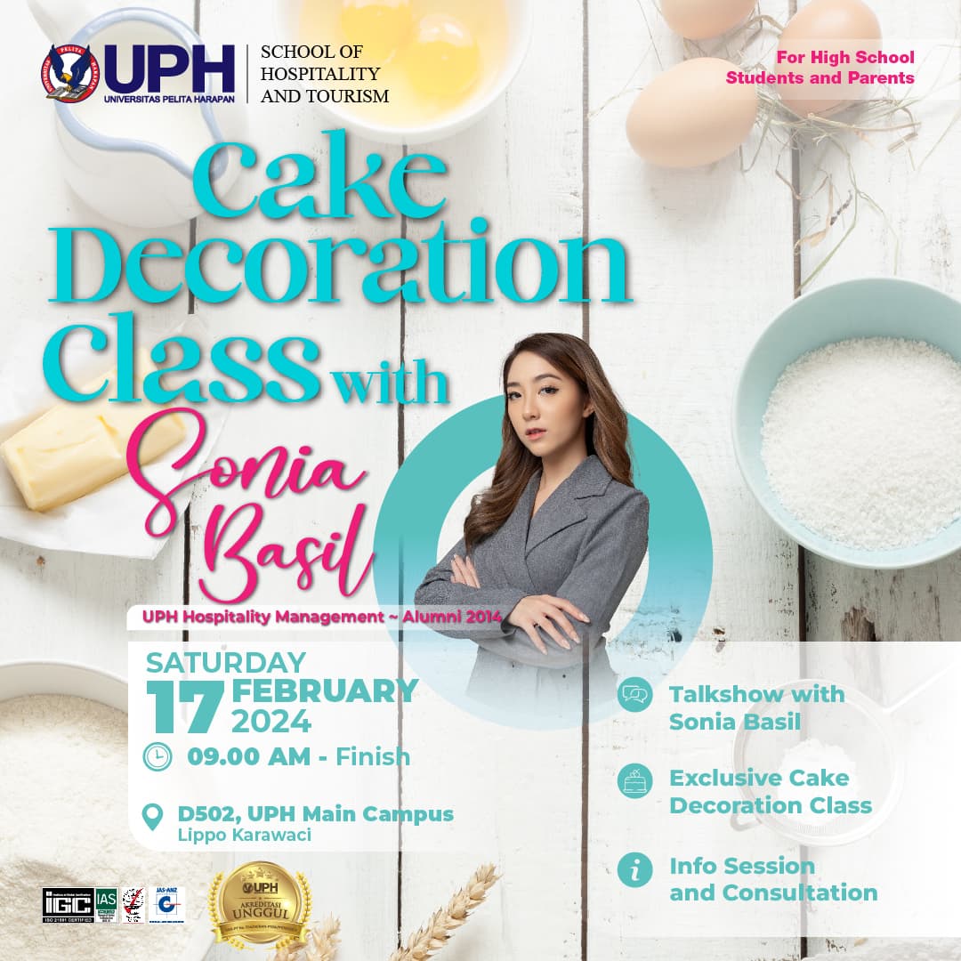 Cake Decoration Class with Sonia Basil