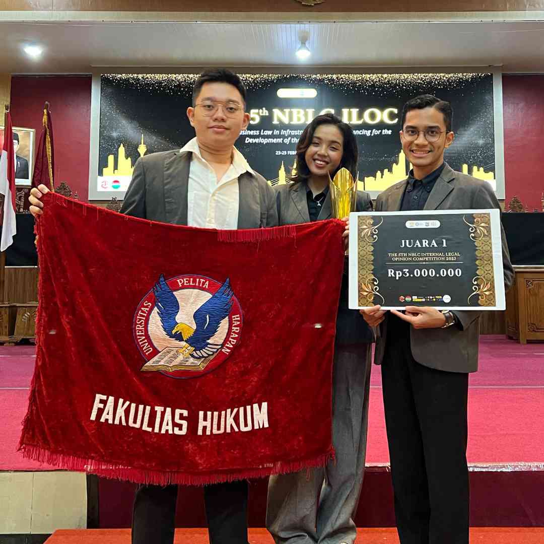Kembali Catat Prestasi, FH UPH Raih Juara Pertama Kompetisi Hukum Bisnis