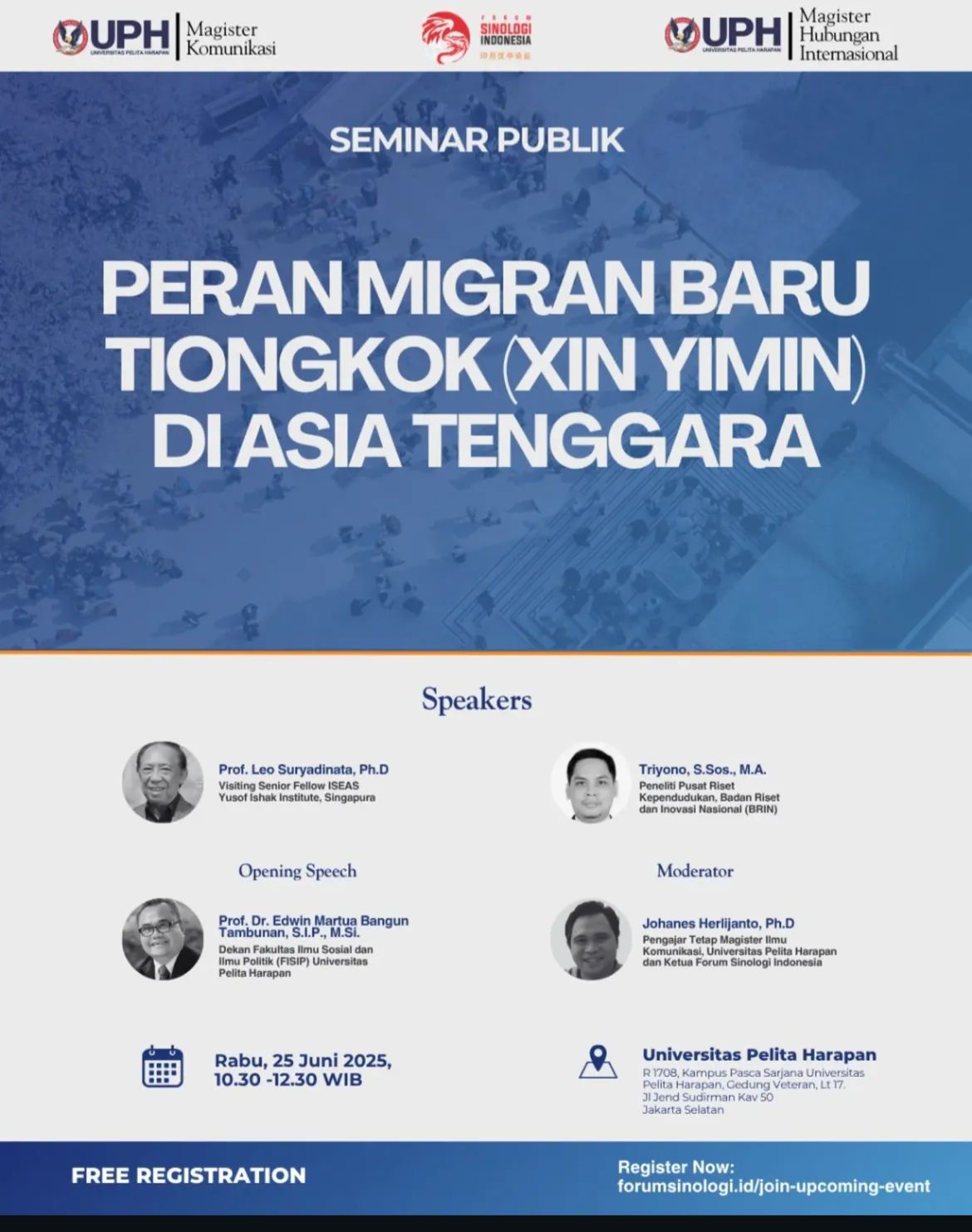 Peran Migran Baru Tiongkok (Xin Yimin) di Asia Tenggara