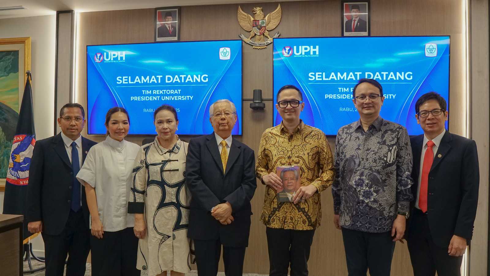 Kunjungan Resmi President University ke UPH, Bahas Kolaborasi Strategis dalam Pendidikan dan Pengembangan Mahasiswa 