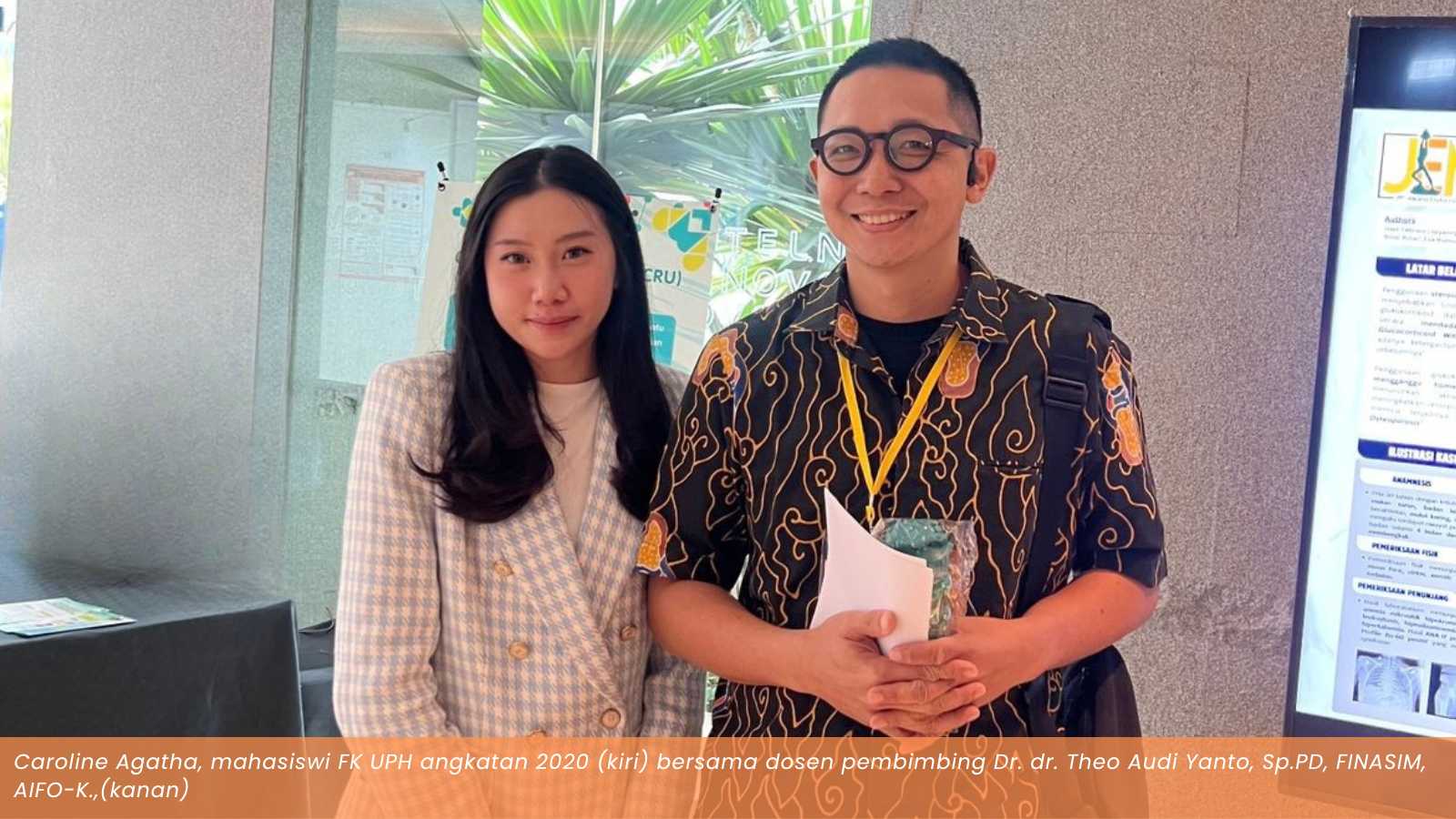 Caroline Agatha, Mahasiswi FK UPH Raih Juara Pertama JEM 2025 lewat Gagasan Terapi Inovatif untuk Kanker Tiroid 
