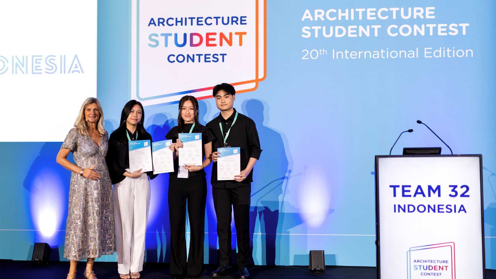 Mahasiswa Arsitektur UPH Jadi Satu-satunya Wakil Indonesia di Saint-Gobain International 2025 